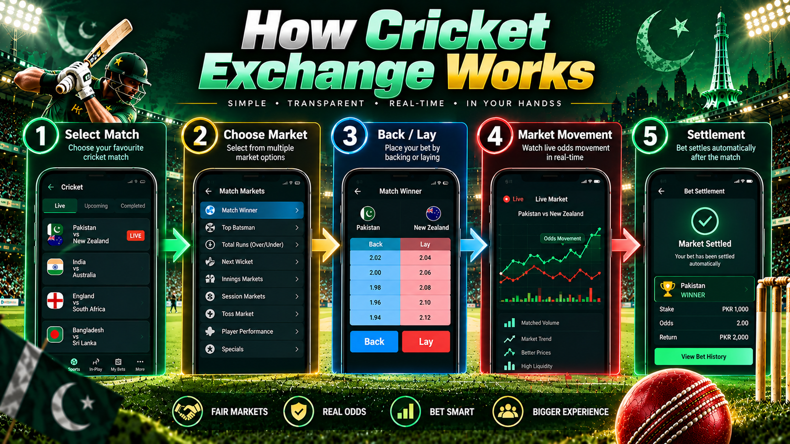 How Cricket Exchange Works